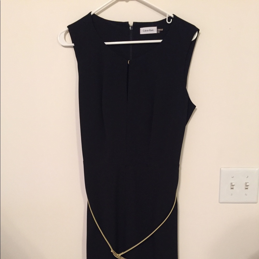 Black Calvin Klein dress